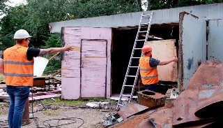 Демонтаж гаражей в Котельниках, цена от 1777 руб. – услуги под ключ от ИП Садыков В. Р.