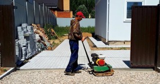Устройство въезда на участок Котельники, цена от 51196 руб.